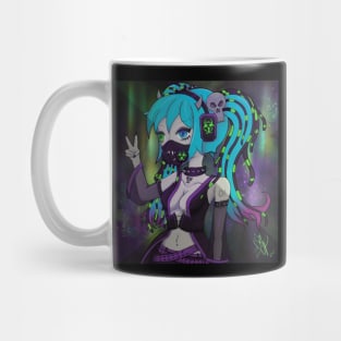 Cyber Goth Hatsune Miku Mug